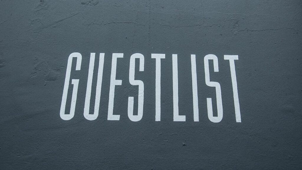 Effortless VIP Invites: New Guest List Feature!