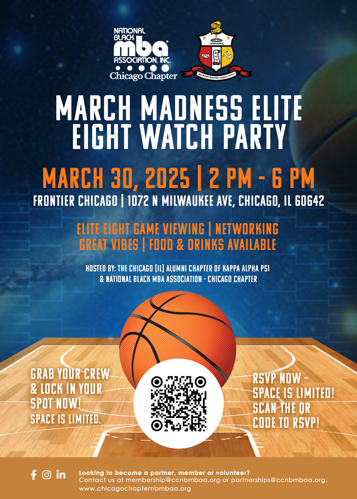March Madness Watch Party Flyer