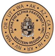 Alpha Phi Alpha Fraternity Inc Western Region Logo