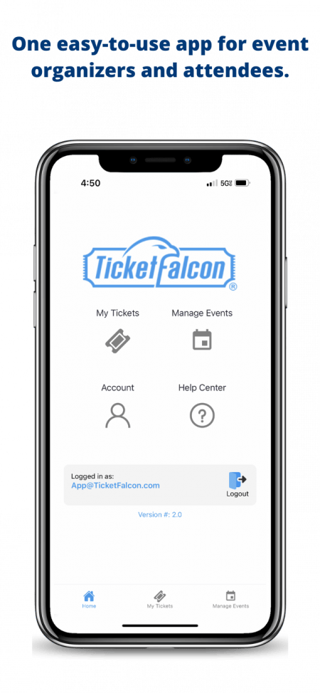 Ticket Falcon App 2