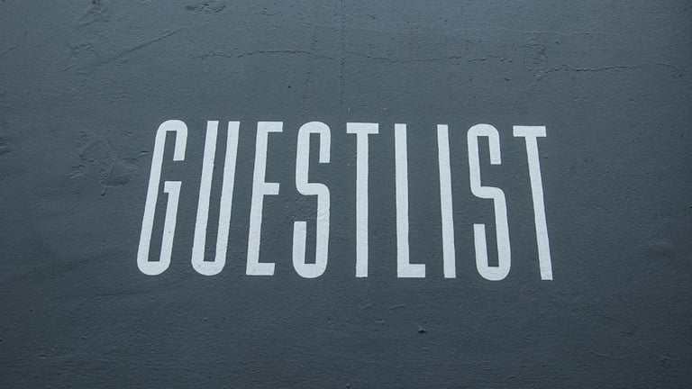 Effortless VIP Invites: New Guest List Feature!