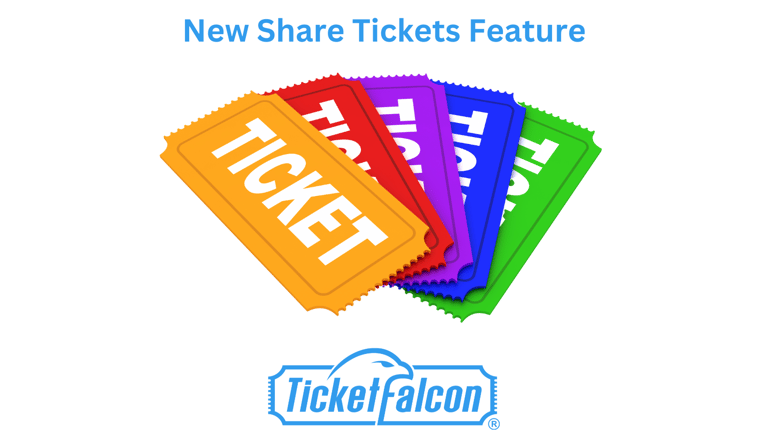 Ticket Falcon Makes Event Ticketing Even Easier with New Ticket Sharing Feature