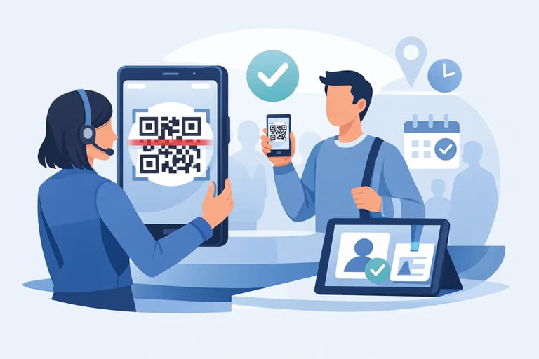 Event Check In App With QR Code Scanning