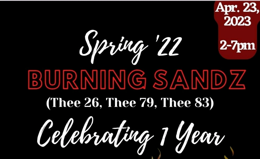 Spring 22 Burning Sandz Anniversary Celebration Tickets Powered by