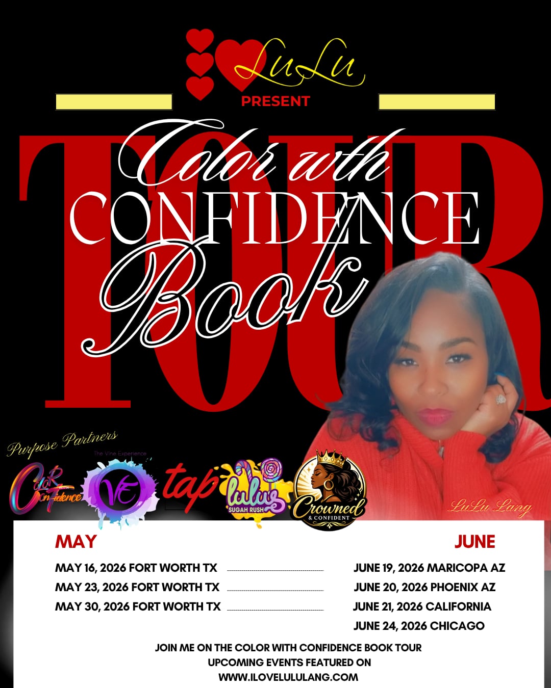 COLOR WITH CONFIDENCE BOOK TOUR Tickets - Powered by Ticket Falcon®